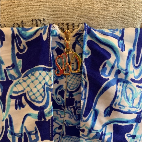 Lilly Pulitzer Celyn Lucky Trunks Romper - Picture 6 of 8